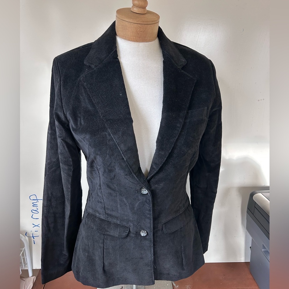 Vintage 1970s Wrangler Velvet Riding Jacket, Juni… - image 1